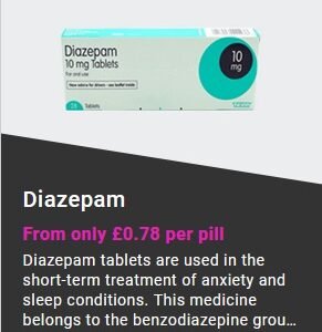 Buy Diazepam Tablets Online - Fast Relief