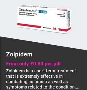Buy Zolpidem 10mg Tablets Online Now
